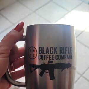 Black Rifle Coffee Company Silver Mug